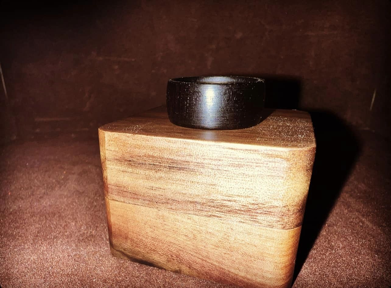 African Blackwood Ring