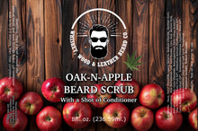 Load image into Gallery viewer, Oak-n-Apple Beard Scrub with a Shot of Conditioner